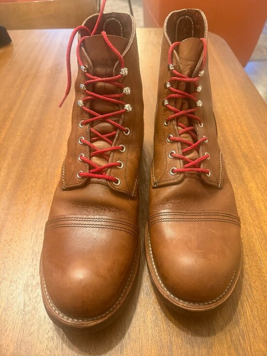 Red Wing 8111 Iron Ranger Boots Sz 14D main image 8